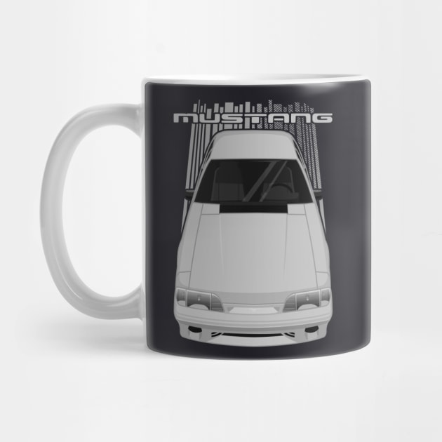 Mustang 1987 to 1993 Fox - Silver by V8social